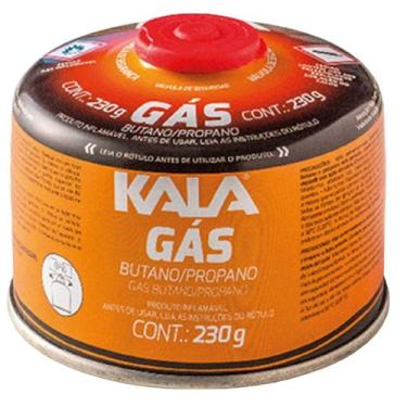 Imagem de Refil Cartucho Gas Pesca Camping Fogão 230g Kala - 908622