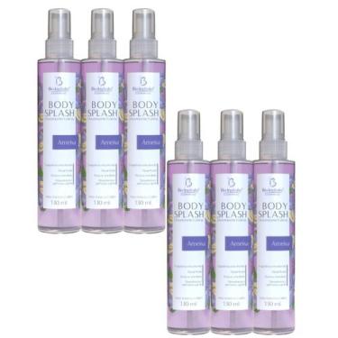 Imagem de Kit 6 Body Splash Colônia Ameixa 130Ml - Bio Instinto