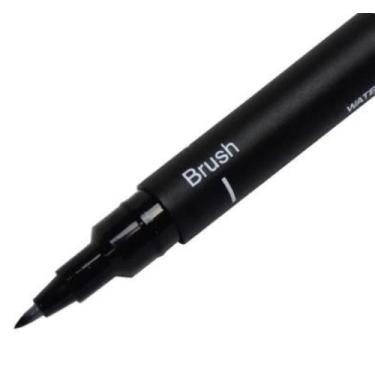 Imagem de Caneta Brush Uni Pin BR-200 Preto Uniball