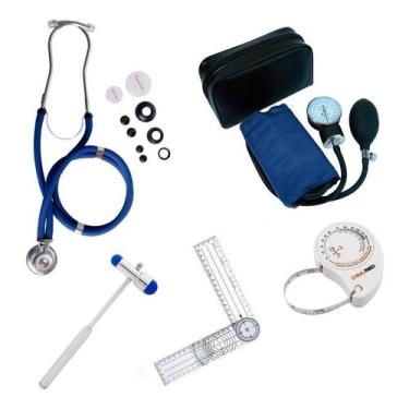 Imagem de Kit Acadêmico Para Estagio Fisioterapia Enfermagem - Cores - Premium, 
