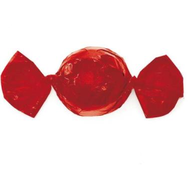 Imagem de Embalagem para TRUFA/CONE 15X16CM Vermelho Pacote com 100 - Cromus