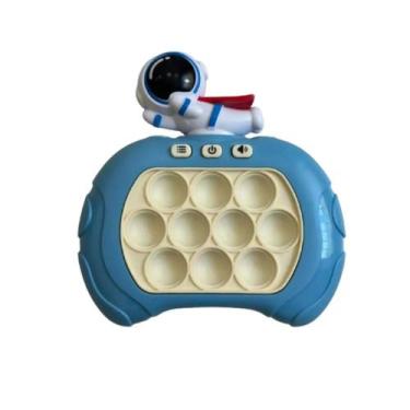 Imagem de Brinquedo Anti-Stress de Fidget com Luz Push & Pop Game Rápido Pop It 