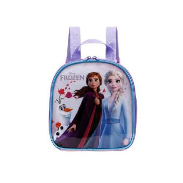 Imagem de Lancheira Escolar Frozen Porta Alimentos Lanches Com Alças - Xeryus