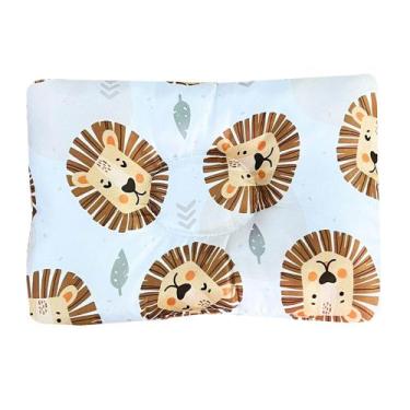 Imagem de Travesseiro Anatômico Modelador Cabeça Chata Para Bebê Menina Menino -