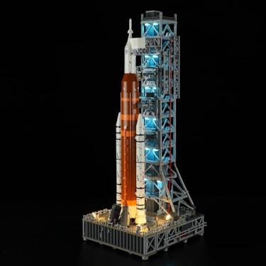 Imagem de BRIKSMAX Kit de Iluminação para NASA Artemis Space Launch System - LED Compatível com Lego 10341 - 1 Peça