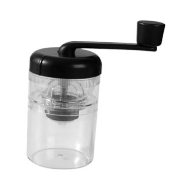 Imagem de Fenteer Moedor de café manual com rebarbas de cerâmica e cabo ergonômico, moedor de café expresso com ajuste de configuração para casa, escritório, viagens,
