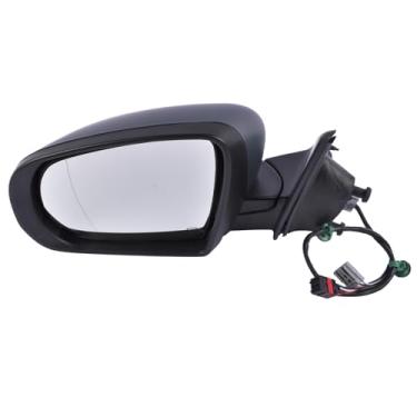 Imagem de Flynsu Substituição do espelho retrovisor esquerdo 68365137AA para Jeep Compass CH1320498 2017-2022 Aquecido por energia sem ponto cego