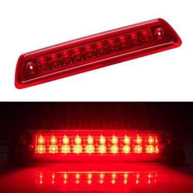 Imagem de Cxdar Terceira terceira luz de freio, luz de parada de montagem alta de LED para Ford F150 2009-2014, Lincoln Mark LT 10-14, lâmpada de carga traseira central da cabine, não serve para SVT Raptor e