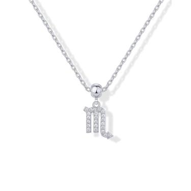 Imagem de PAVOI Colar delicado do zodíaco banhado a ouro 14K com pingentes - corrente ajustável com pingente de ouro do zodíaco para mulheres - pingentes pequenos removíveis de astrologia - presentes fofos de