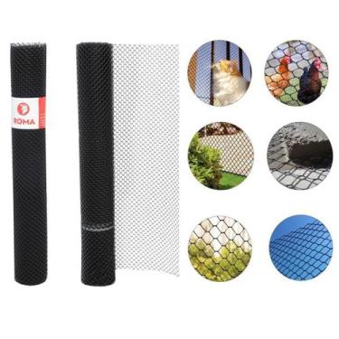 Imagem de Tela Proteção Cercado Janela Jardim Apartamento 13Mm 1Mx15M - Tecelage