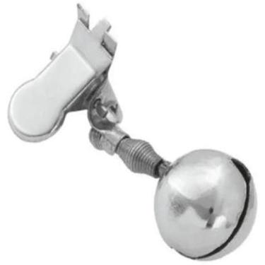 Imagem de Kit 2 Sininho Sino Alarme Vara Pesca Guizo Alerta Fisgada