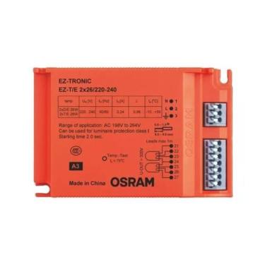 Imagem de Reator eletrônico EZ-TRONIC 2x26 220/240V OSRAM