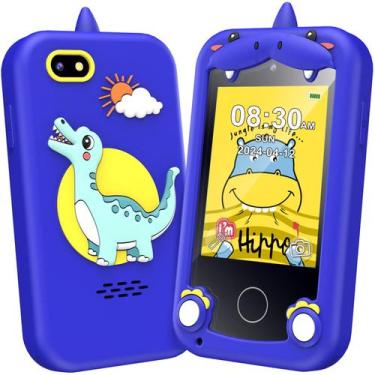Imagem de Smartphone Infantil Luoba com Tela Touchscreen - 8GB - Brinquedo Educa