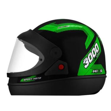 Imagem de Capacete Fechado Moto Mixs New Automatic Masculino Feminino Segurança 
