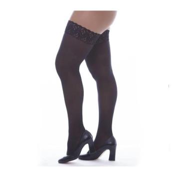 Imagem de Meia Lisa 7/8 Para Espartilho Perrutextil, Preto