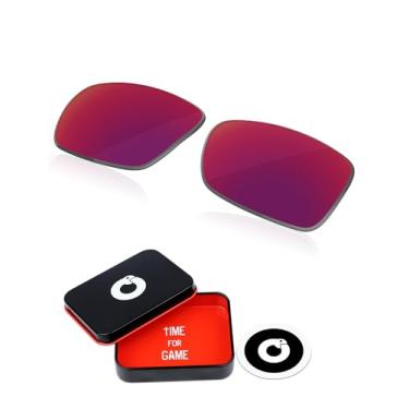 Imagem de OWORK Lentes de reposição de policarbonato de 1,8 mm para óculos de sol Oakley Gascan OO9014 60 mm - Midnight Sun