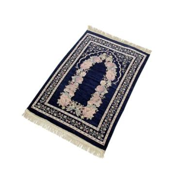 Imagem de Anlising Tapete de oração muçulmano, tapete de oração islâmica, tapete de oração islâmico com bolsa de design elegante, tapete de oração dobrável portátil, tapete de oração do Ramadã, tapete de oração