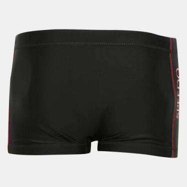 Imagem de Sunga Speedo Hidroshort Vertical Line, Preto, Masculino, M