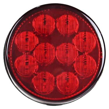 Imagem de Lanterna Traseira 96mm Ônibus Caminhão Bugue 10 LED VM 24V - SILO