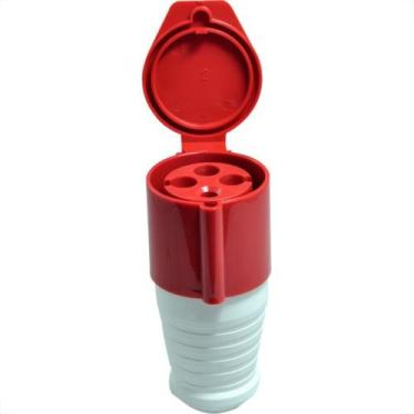 Imagem de Acoplamento Jng 380V 3 Polos+Terra 63A Vermelho 234 52878