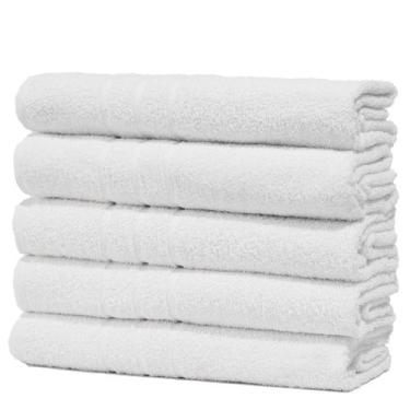 Imagem de Kit Com 5 Toalhas De Banho Para Hotel - Profissional Prata - Central T