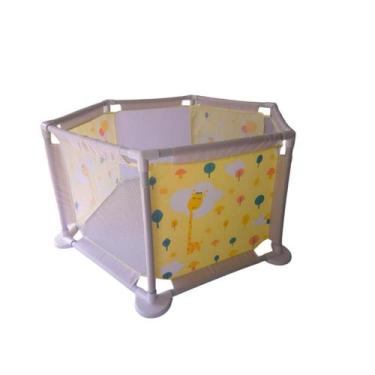 Imagem de Cercadinho Para Bebê Chiqueirinho Infantil Portátil Menino Menina - St