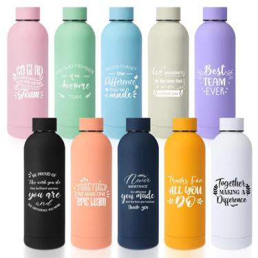Imagem de Garrafa de Água Bokon 500mL em Aço Inoxidável - Edição Thank You