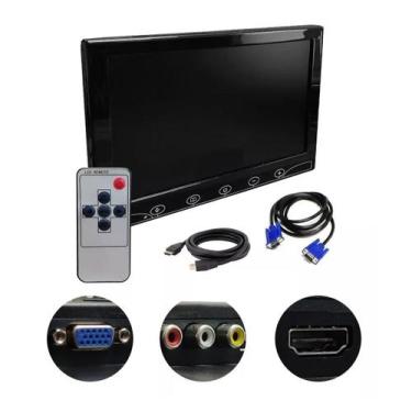 Imagem de Tela Monitor Lcd 10.1 Polegadas Entrada Hdmi Vga Av - MB