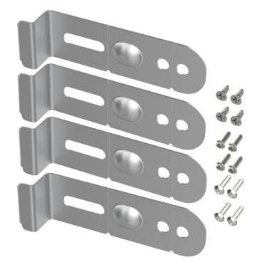Imagem de Kit de instalação de montagem de lava-louças DD94-01002A, pacote com 2, compatível com suporte de montagem de máquinas de lavar louça Samsung, substitui AP4450818 2077601 PS4222710 EAP4222710 para