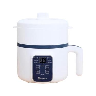 Imagem de Ioensy Macarrão elétrico de panela quente panela multifuncional panela preguiçosa panela elétrica para bife de aveia shabu shabu masta, Panela com Vapor