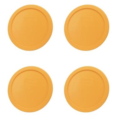 Imagem de Pyrex Tampa amarela 7401-PC com 3 xícaras de limão (pacote com 4) - Feito nos EUA