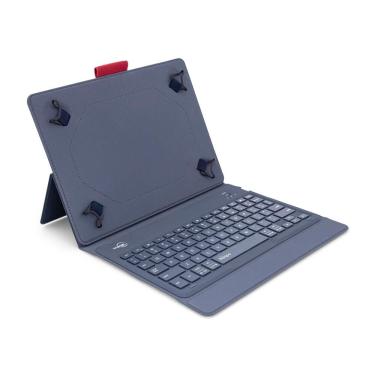 Imagem de Capa iPad e Tablet com Teclado, Universal telas entre 9 e 11 polegadas, Azul, Originais iPlace