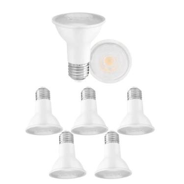Imagem de 6 Lâmpada Par20 6w Led E27 Quente 510lm Crystal Se-110.3196 - SAVE ENE