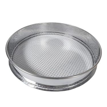 Imagem de Ioensy Tenente de aço inoxidável Tening Jardim Trene multifuncional peneira de malha fina de malha penhor de jardinagem para filtração cascalho de areia