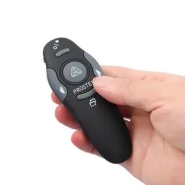 Imagem de Controle remoto Passador de Slides Laser Apresentador Sem Fio para Apresentações Caneta Laser Pointer, Apontador Multimídia para Palestras, Aulas, Congressos e PowerPoint
