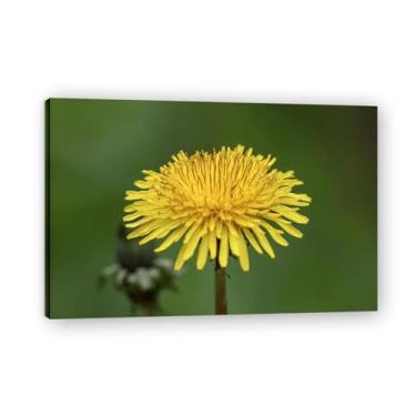 Imagem de Pintura em tela de parede orelha de gato margarida vertical impressão de pôster para sala de estar quarto cozinha escritório 60 x 40 cm