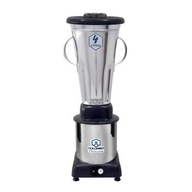 Imagem de Liquidificador Baixa Rotação 4 Litros Inox Copo Monobloco Bivolt - jl Colombo
