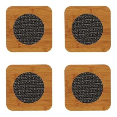 Imagem de Descanso De Panela De Bambu 4 Peças Protege Sua Mesa Casita