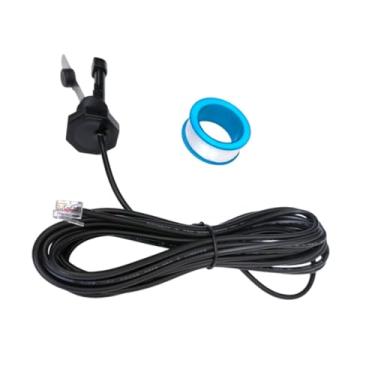 Imagem de IEUDNS Chave de fluxo com sensores de fluxo de piscina de cabo G1/2 leve para IC40 IC20 IC60 IC15 para acessórios de de sal, Azul