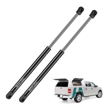 Imagem de HelloAuto C16-20877 Amortecedores A Gás De 23", 37 Libras/165 N, Mola De Suporte De Elevação A Gás De 23 Pol. Para Capa De Caçamba De Caminhão, Capa De Janela De Trailer Resistente, Tampa De Caixa De