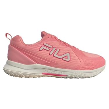 Imagem de Fila Volley Burst Tênis feminino Pickleball, Algodão doce/branco/rosa Knockout, 36