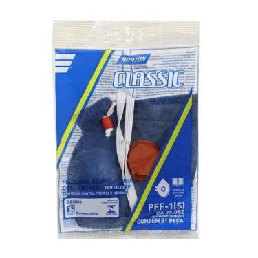 Imagem de Máscara Descartável Norton Classic PFF1 Com Válvula - Embalagem c/ 50 