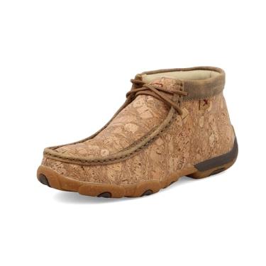 Imagem de Twisted X Mocassim feminino para dirigir, Tan & Bomber, 39