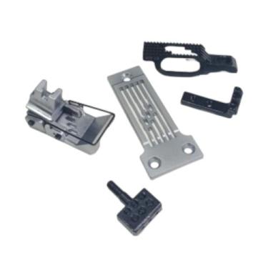 Imagem de Conj Chapa Dente Calcador 1/4 Fech Lateral Siruba FA007 - Personalize 