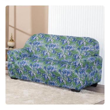 Imagem de Capa Para Sofá Avulsa 3 lugares Estampada - Shop CasaNobre, Floral ver