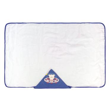 Imagem de Toalha de Fralda com Capuz 68 cm x 1,20 m Baby Joy