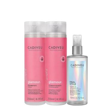 Imagem de Kit Cadiveu Professional Glamour Duo e Final Style Oil G (3 produtos)