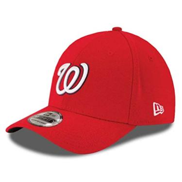 Imagem de Boné de beisebol New Era Washington Nationals MLB Team Classic 39Thirty 10975391, Vermelho, Small-Medium