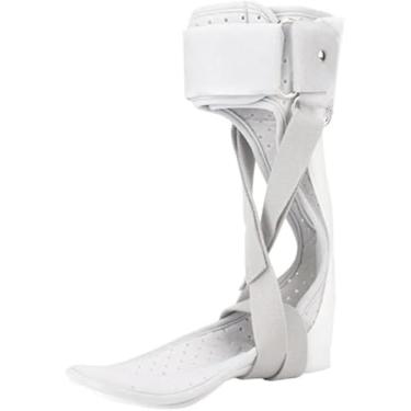 Imagem de Suporte De Órtese De Pé Kle Afo Tala De Mola De Folha, Cinta De Pé Acolchoada & Suporte De Pé Kle Para Pé Caído, Derrame, Lesão No Tendão De Aquiles, Right, S
