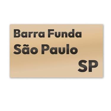 Imagem de Imã de Geladeira Barra Funda São Paulo MDF 7cm x 4cm